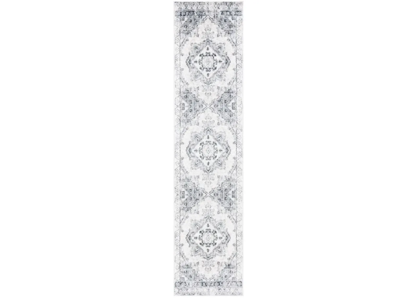 LAYLA 104 Grey 2'-2' X 9' Runner Rug