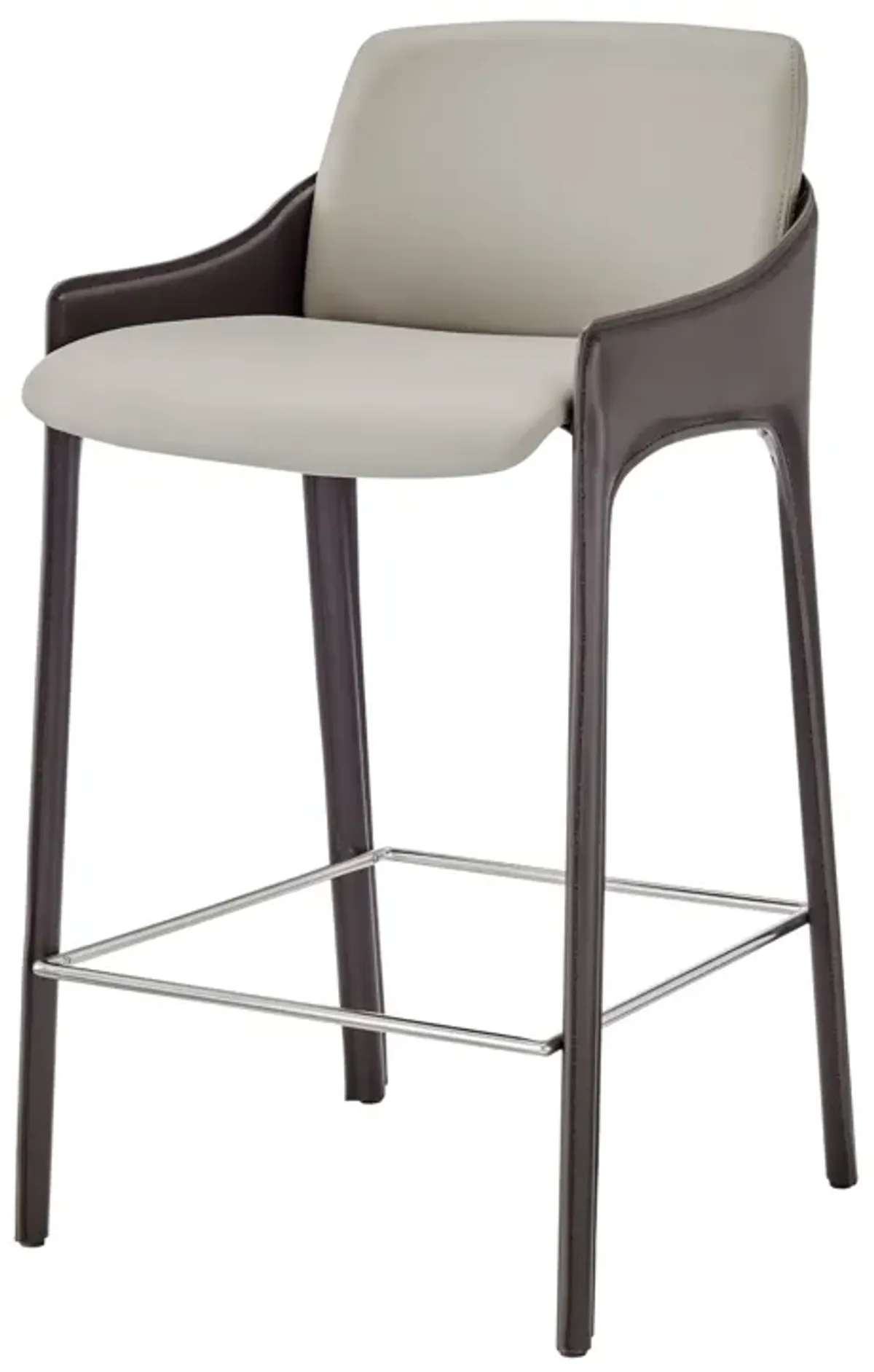 Stella Faux Leather Counter Stool