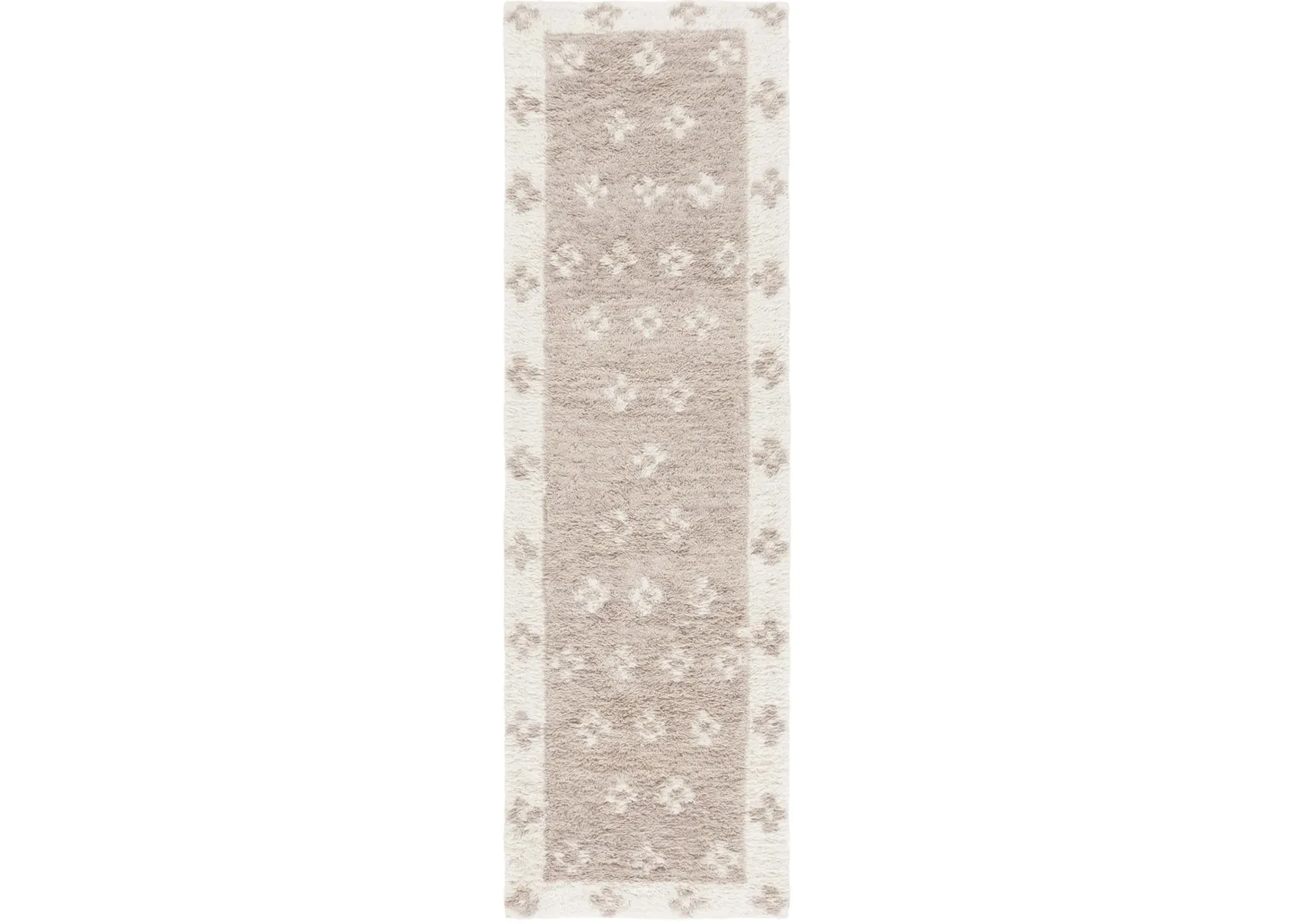 VERMONT 558 BEIGE  2'-3' x 8' Runner Rug