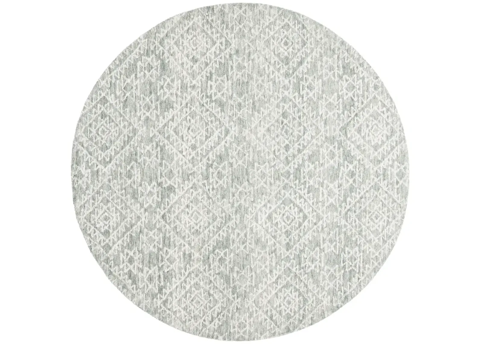 EBONY 303 IVORY  6' x 6' Round Round Rug