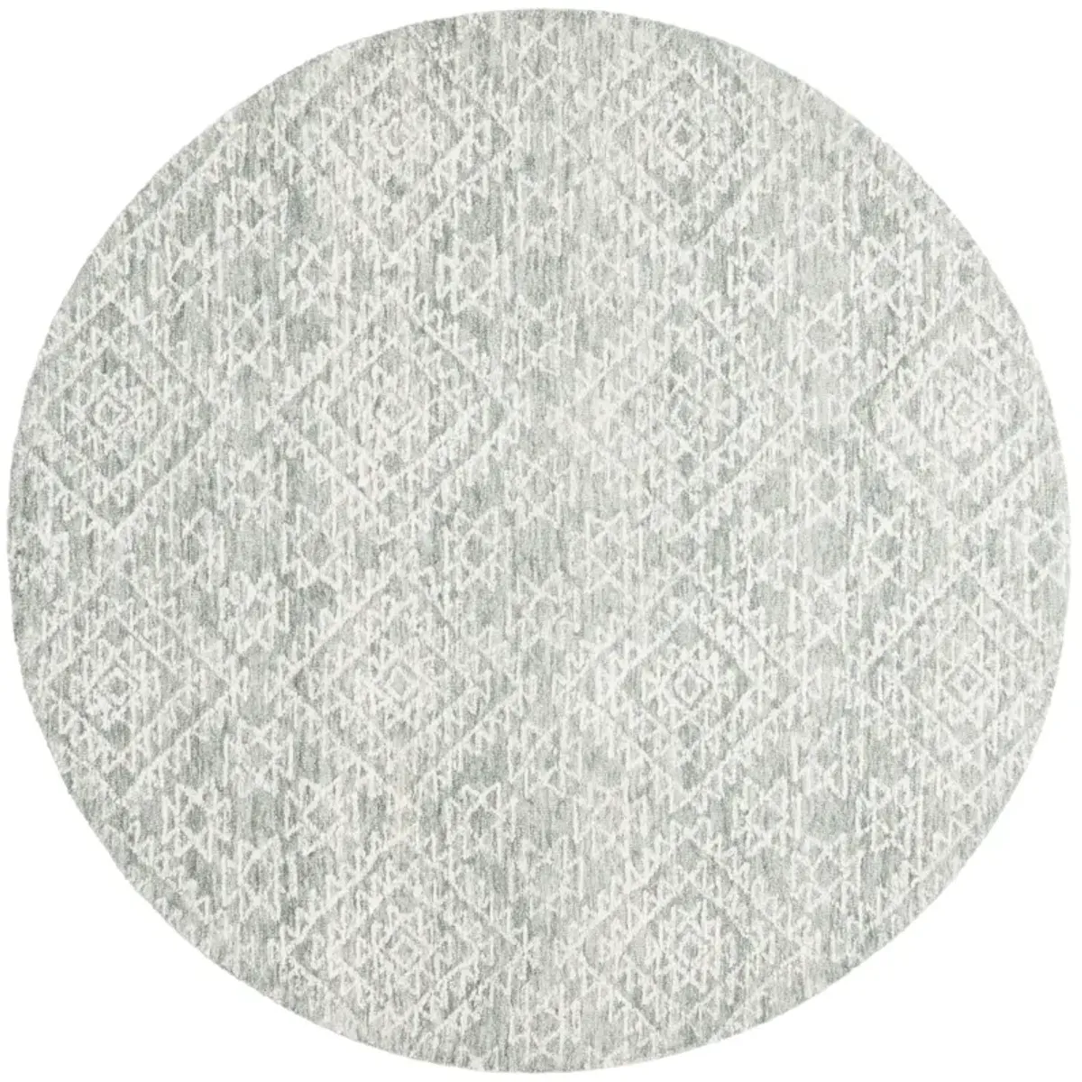 EBONY 303 IVORY  6' x 6' Round Round Rug