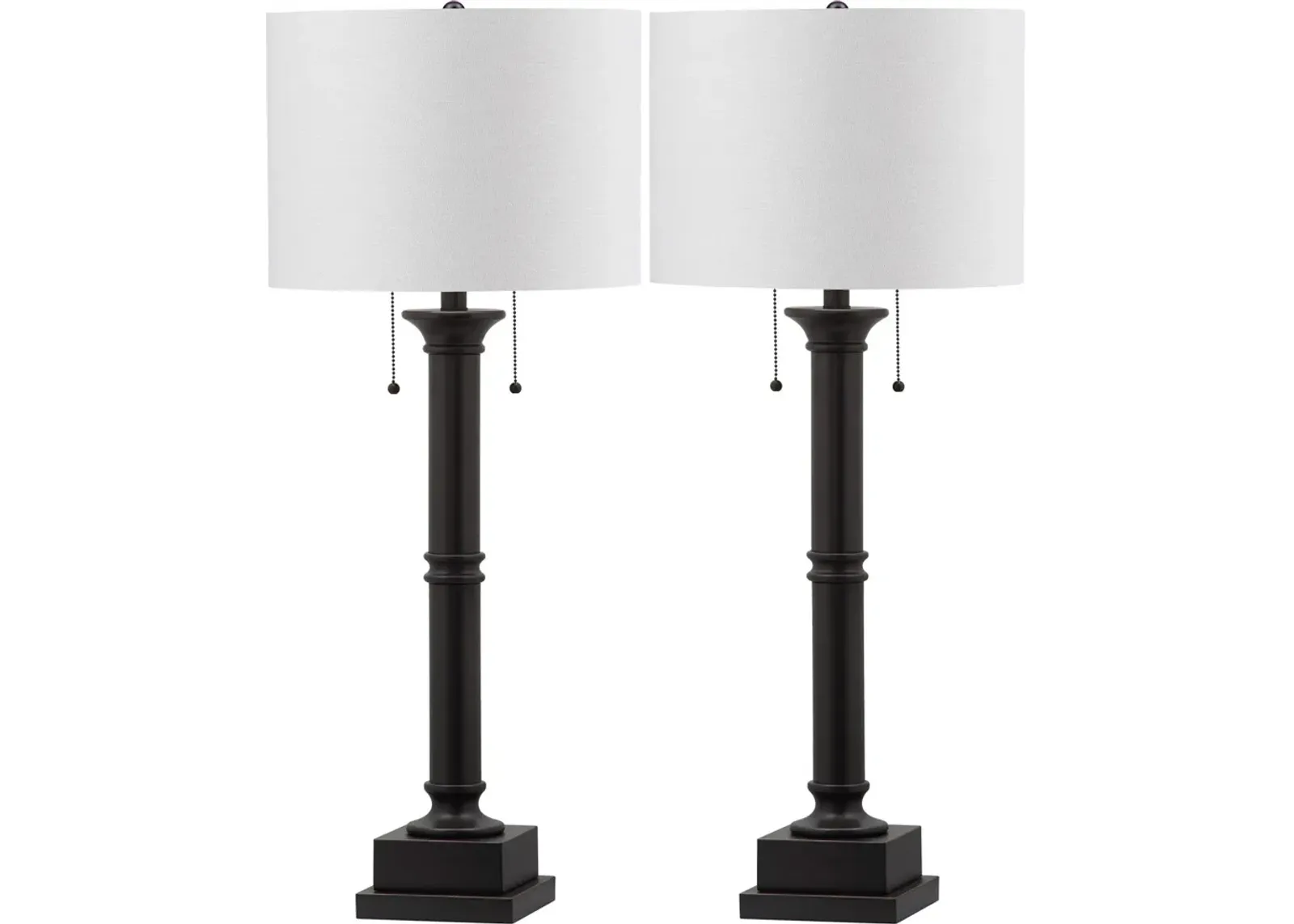 Estilo 36-Inch H Column Table Lamp - Set of 2