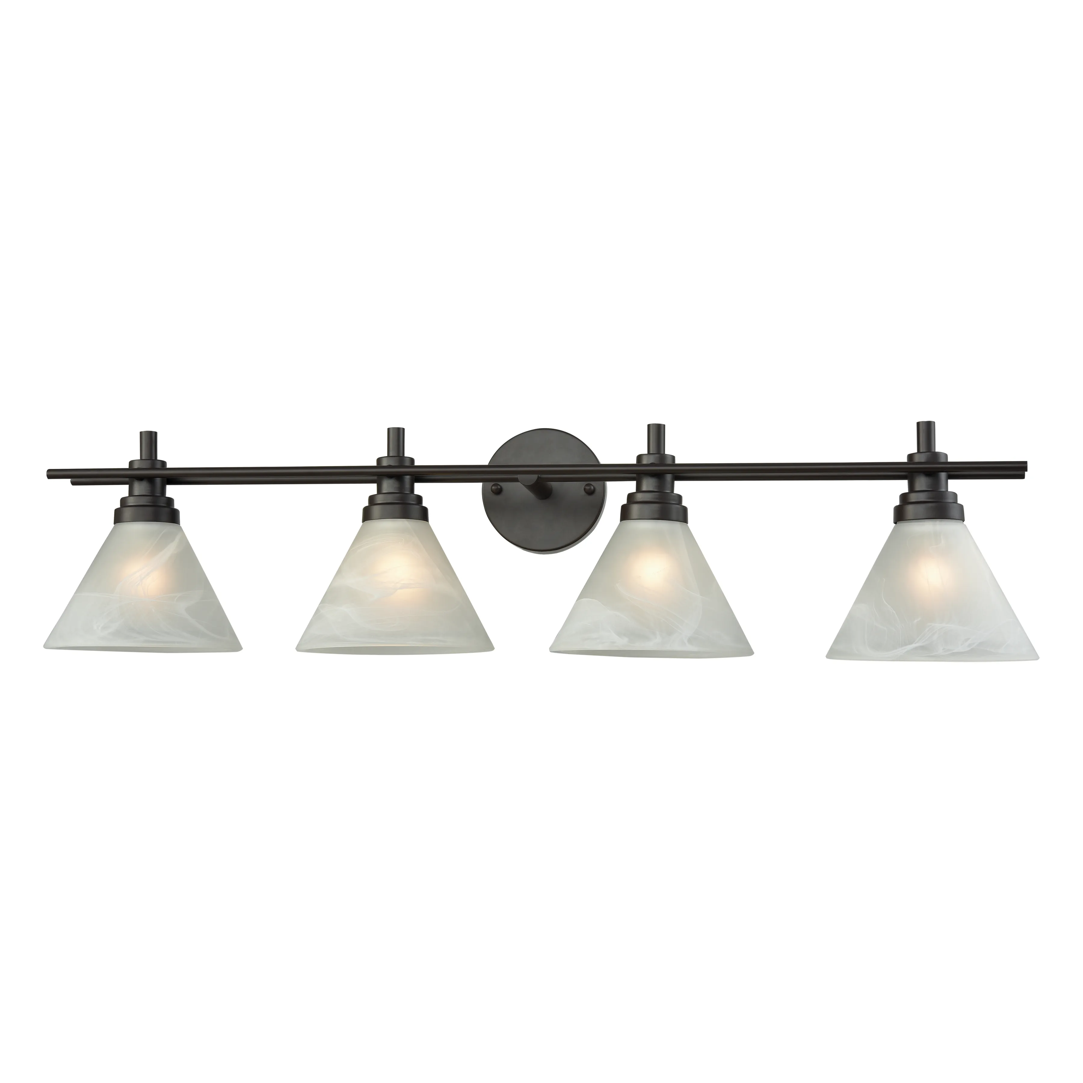 Pemberton 36" Wide 4-Light Vanity Light - Oil Rubbed Bronze