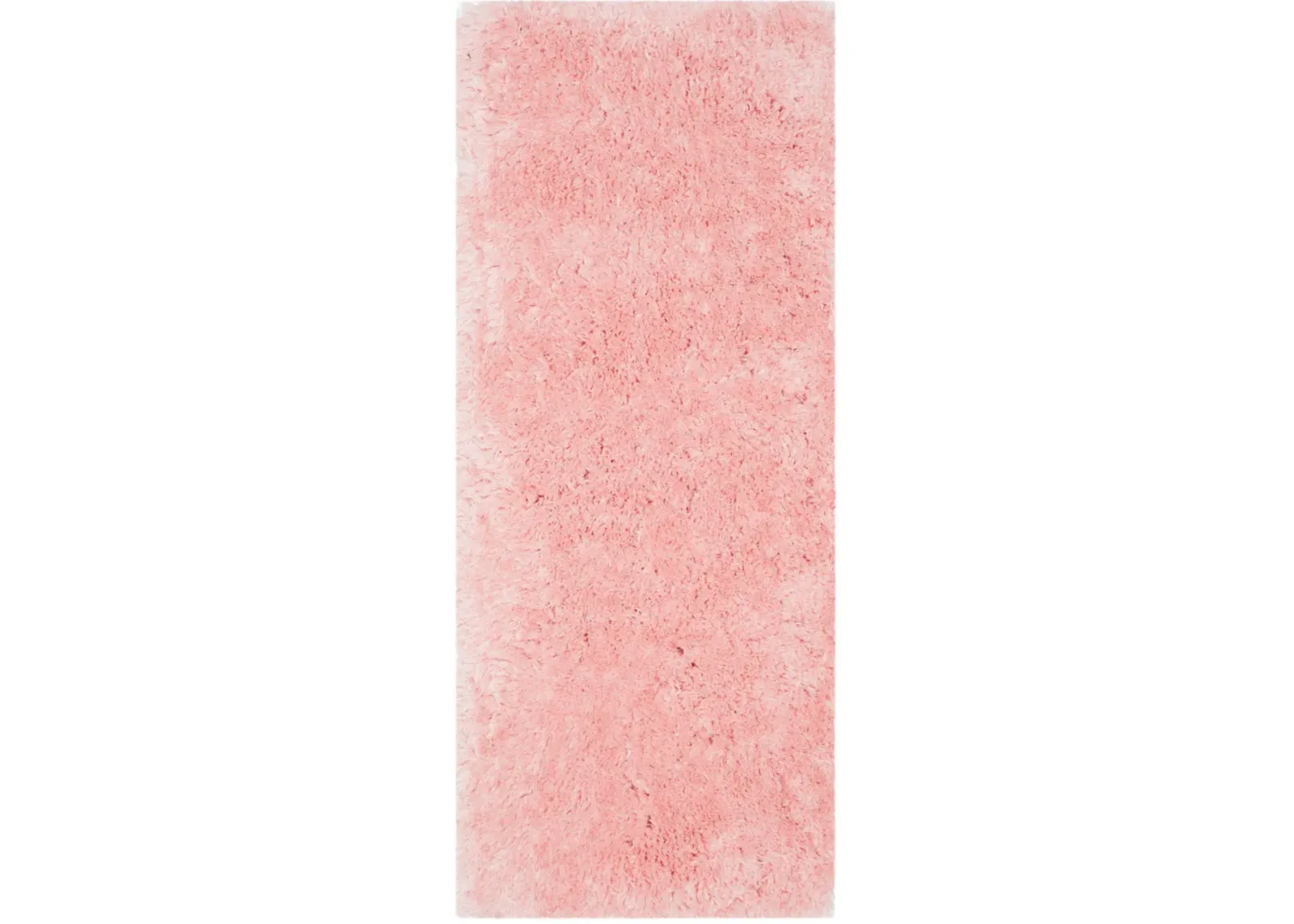 ARCTIC SHAG Pink 2'-3' X 6' Runner Rug