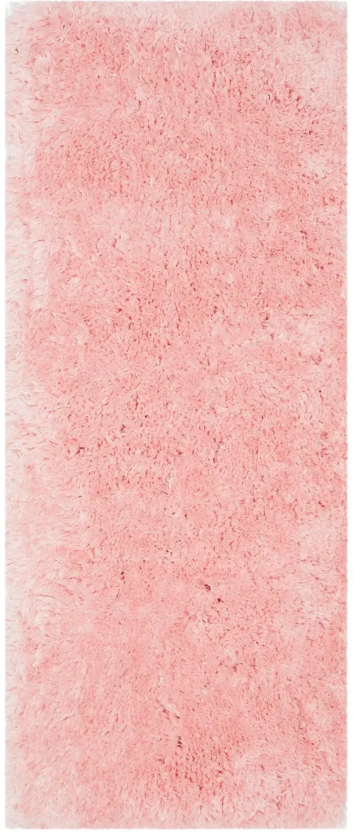 ARCTIC SHAG Pink 2'-3' X 6' Runner Rug