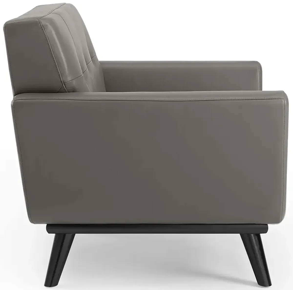 Engage Top-Grain Leather Armchair