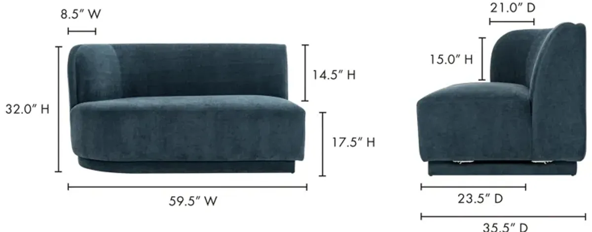 YOON 2 SEAT SOFA LEFT