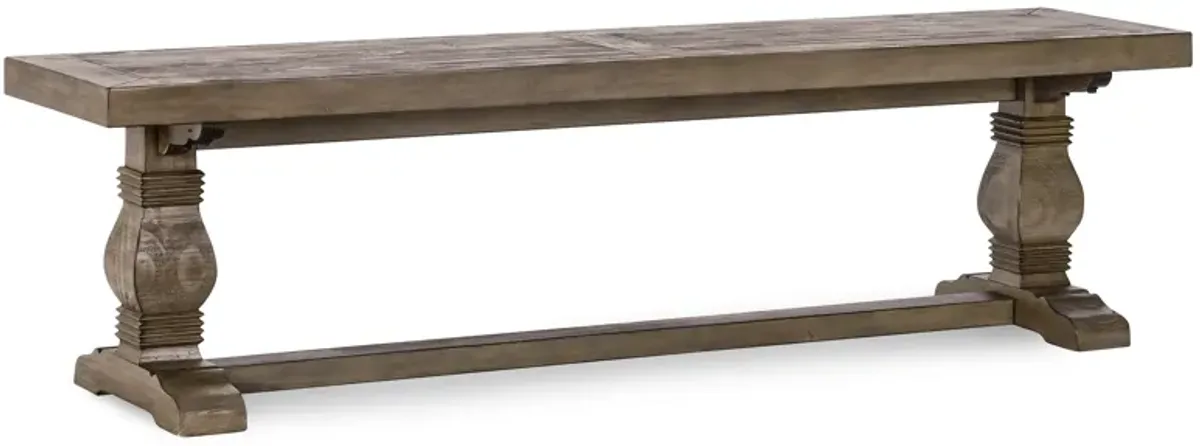 Quincy Reclaimed Pine 66" Bench by Kosas Home