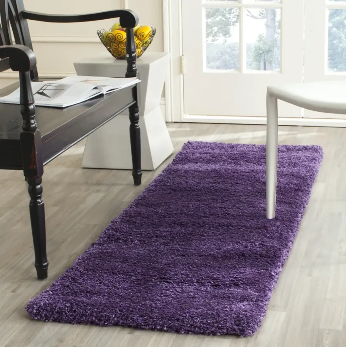 MILAN SHAG Runner Power Loomed 2' x 12' Rug