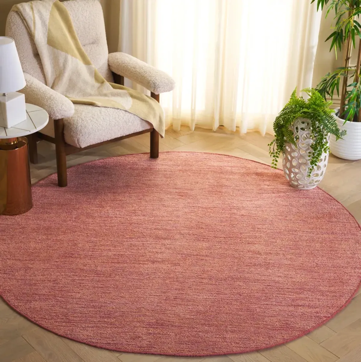 MONTAUK Hand Tufted 6' x 6' Round area rug