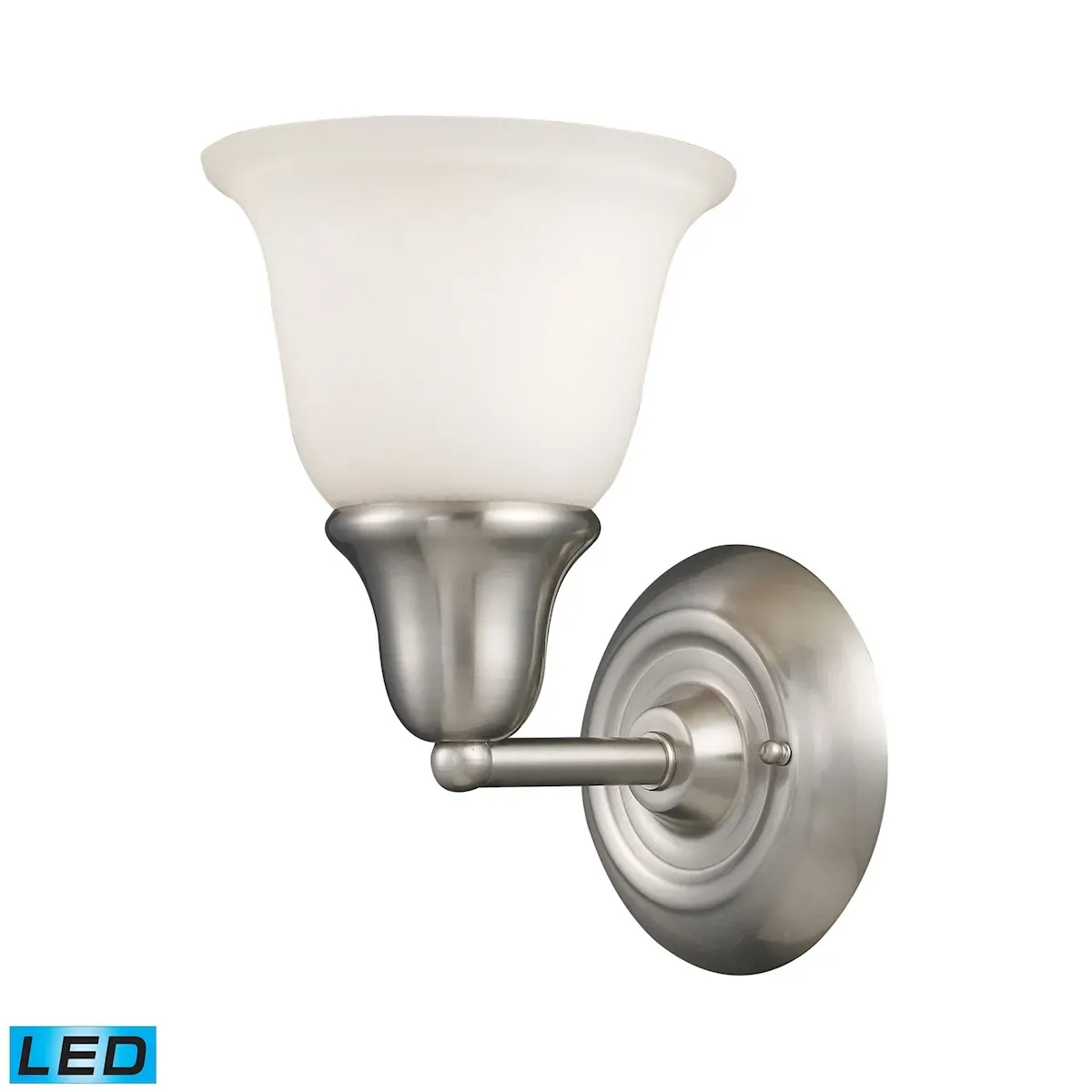 Berwick 7" Wide 1-Light Vanity Light - Brushed Nickel