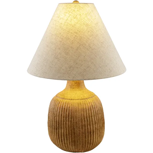 Abella ALA-001 22"H x 15"W x 15"D Accent Table Lamp