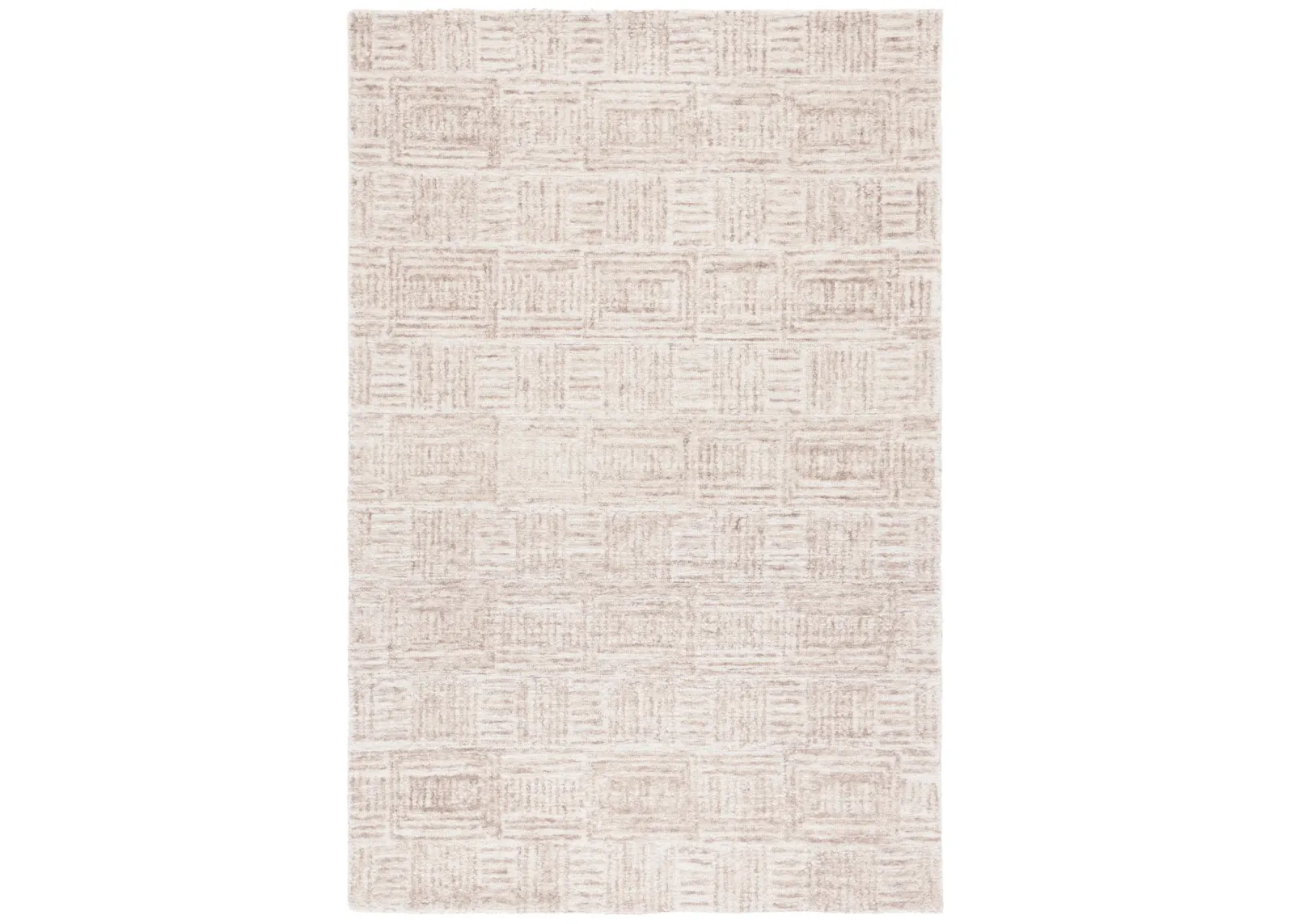 EBONY 907 IVORY  8' x 10' Large Rectangle Rug