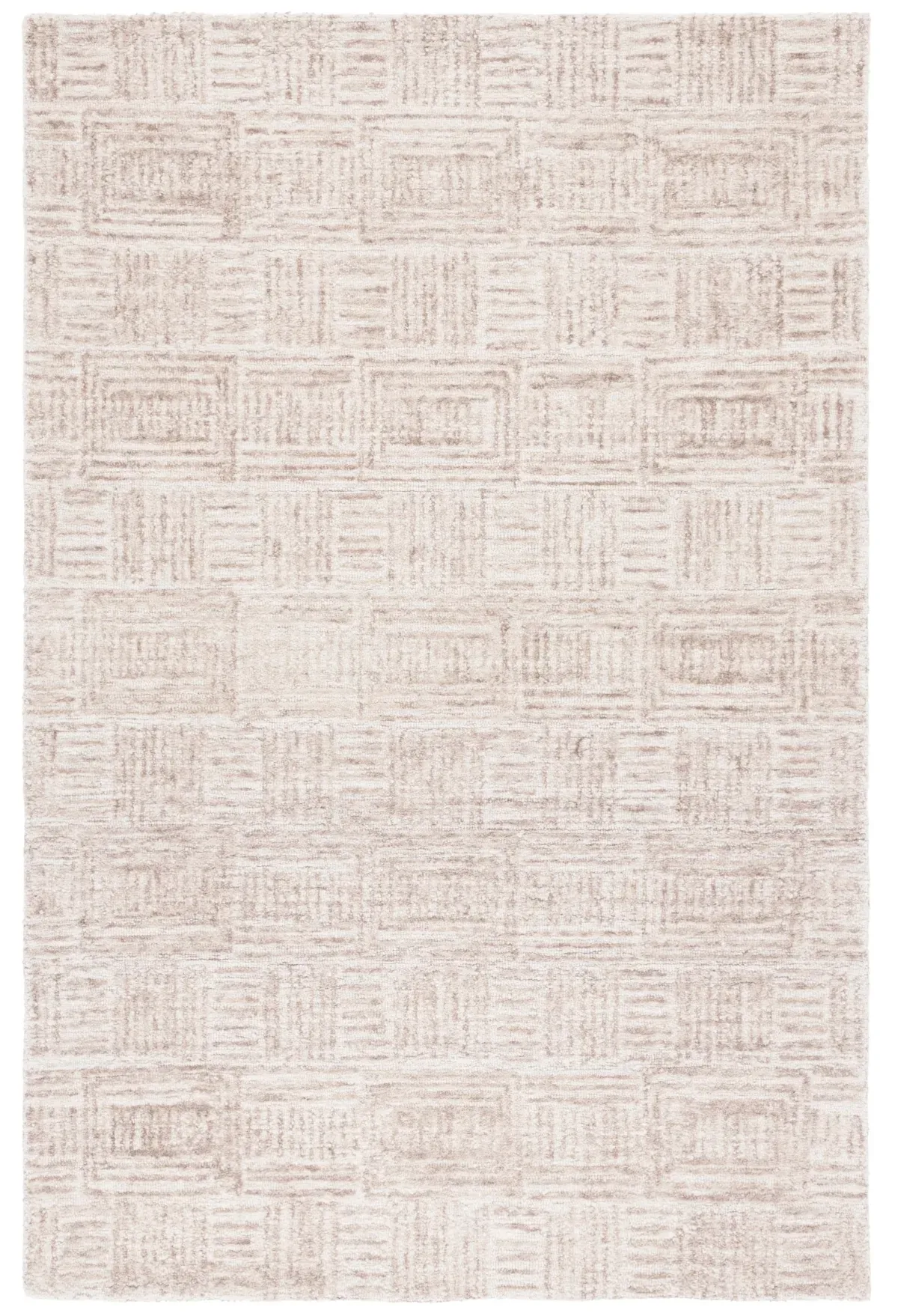 EBONY 907 IVORY  8' x 10' Large Rectangle Rug