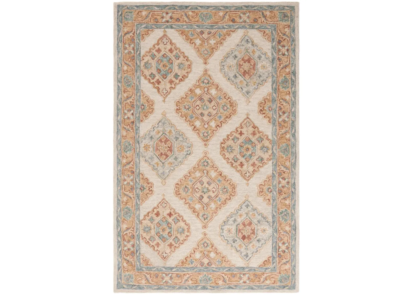 METRO 378 BEIGE  4' x 6' Small Rectangle Rug