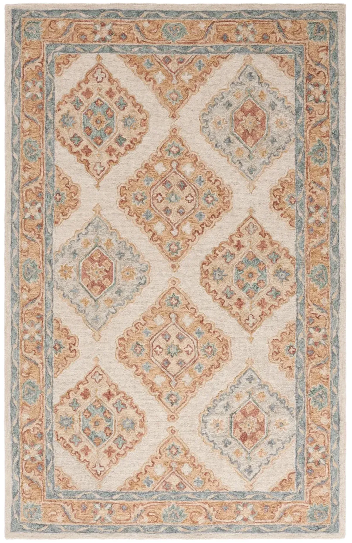 METRO 378 BEIGE  4' x 6' Small Rectangle Rug