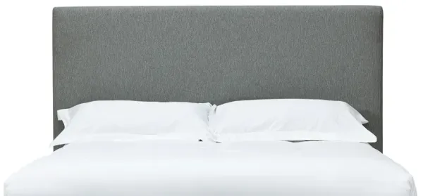 Olivia Queen-Size Upholstered Headboard In Pewter