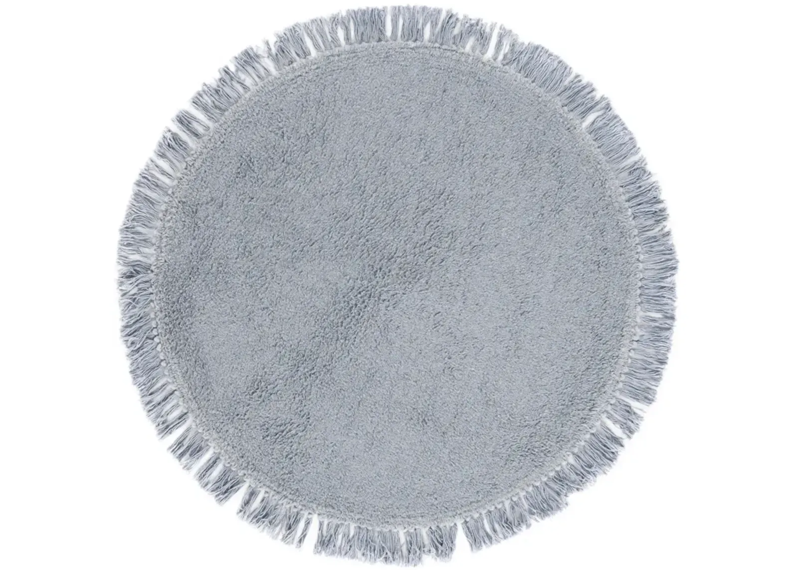 EASY CARE 221 BLUE 6' x 6' Round Round Rug