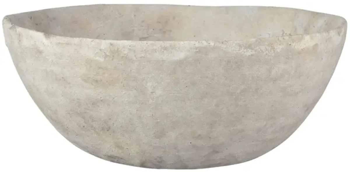 Pantheon Bowl - Aged White