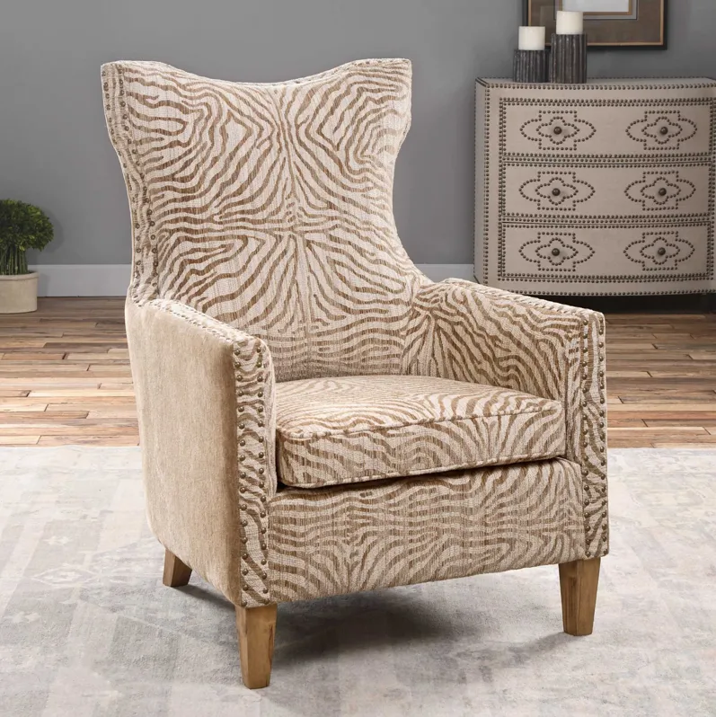 Kiango Animal Pattern Armchair