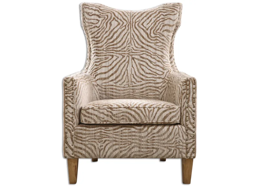 Kiango Animal Pattern Armchair