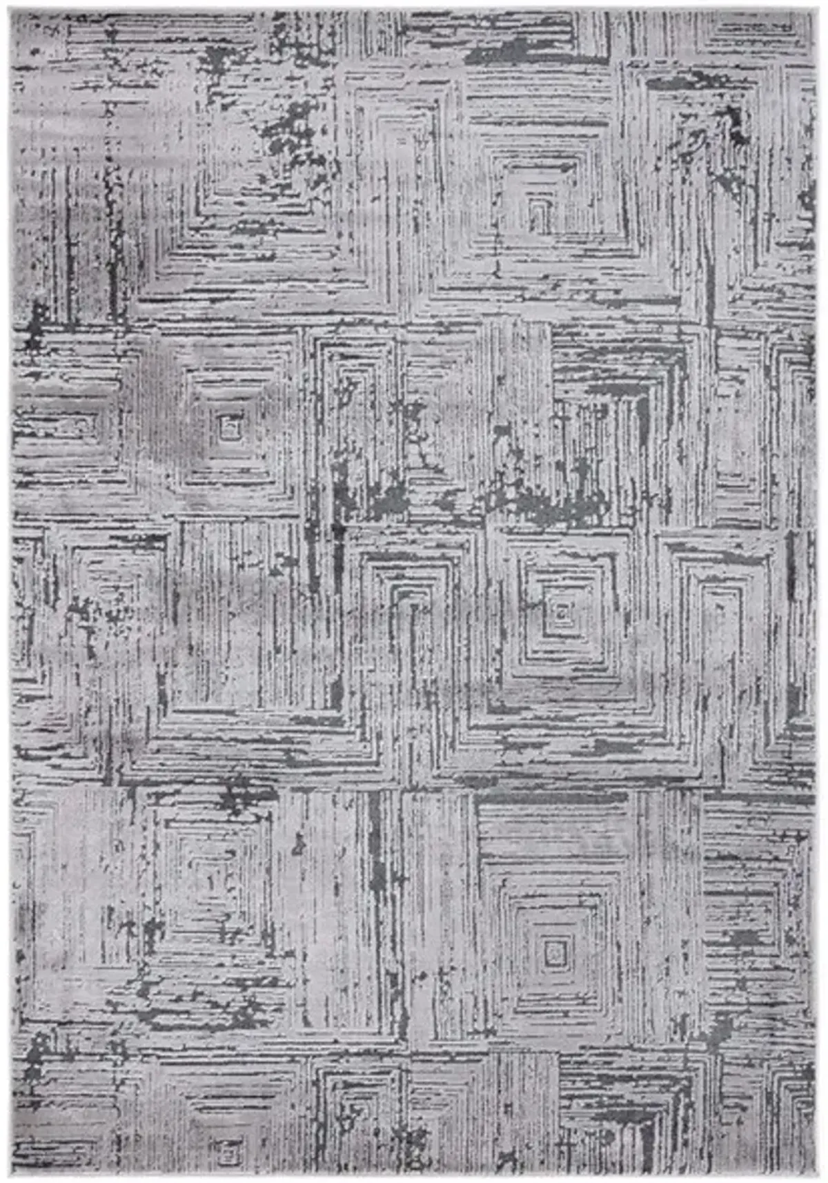 WHISPER 814 Grey  9' X 12' Large Rectangle Rug