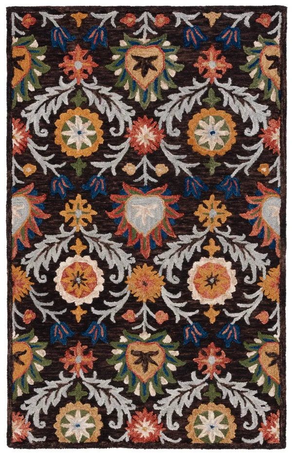 BLOSSOM Hand Tufted 4' x 6' area rug