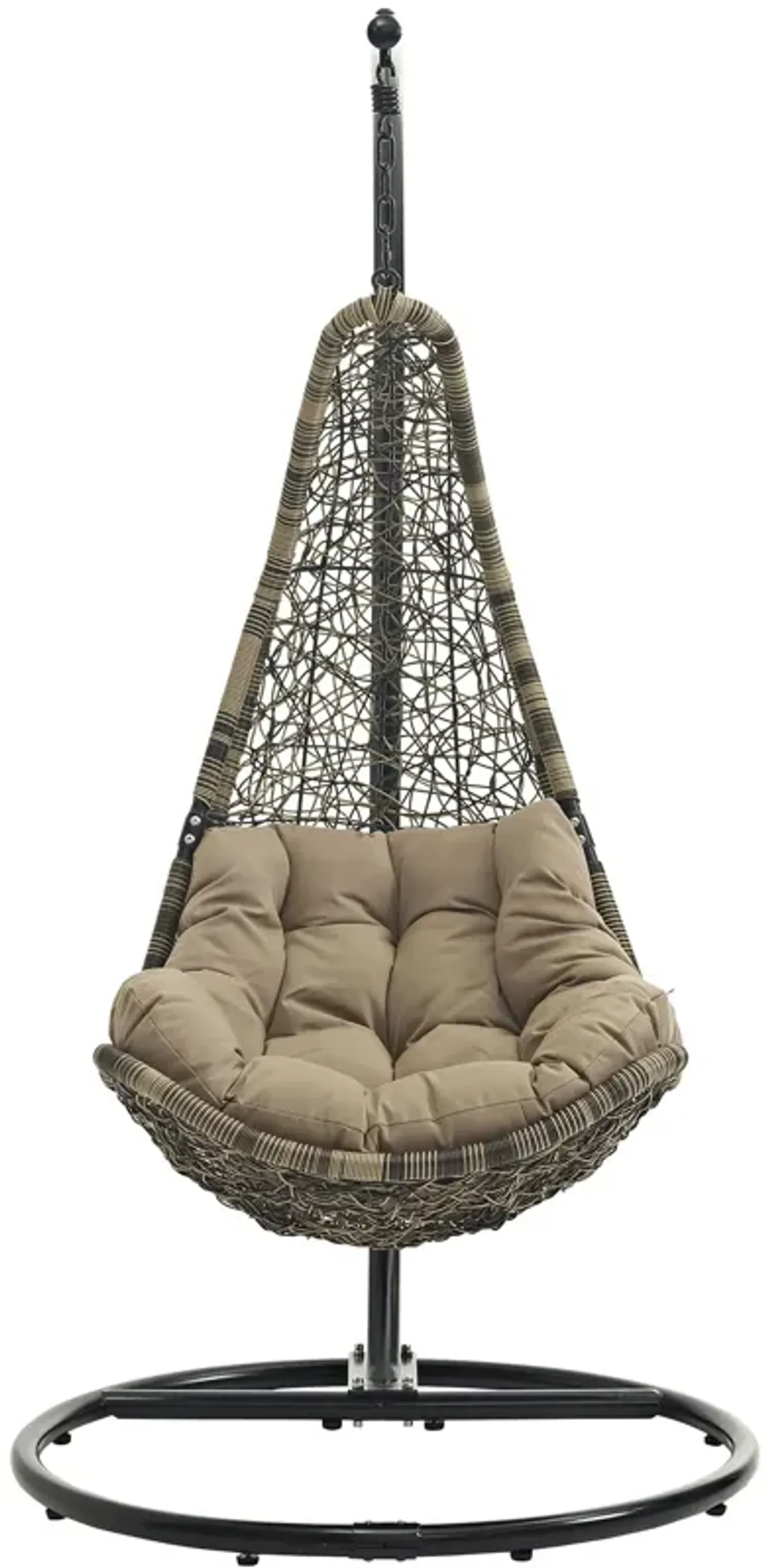 Abate Outdoor Patio Swing Chair With Stand