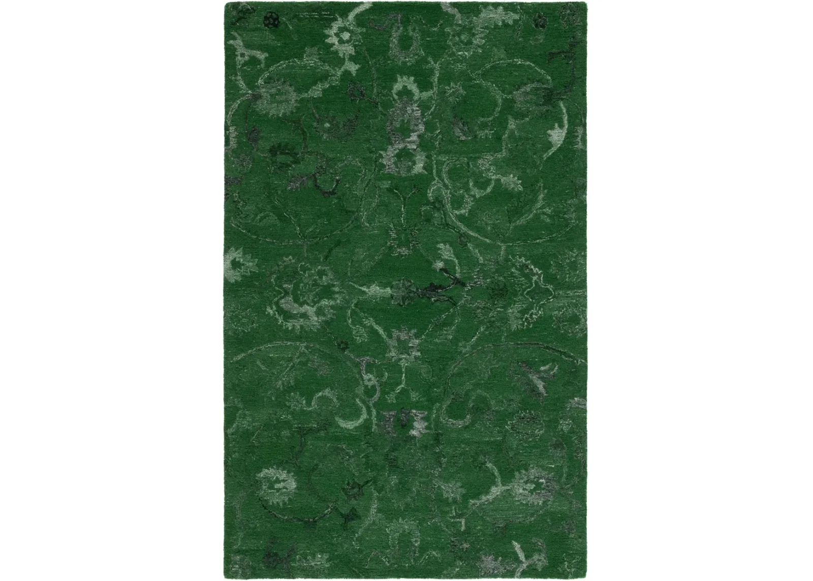 ANATOLIA 401 DARK GREEN 3' x 5' Small Rectangle Rug