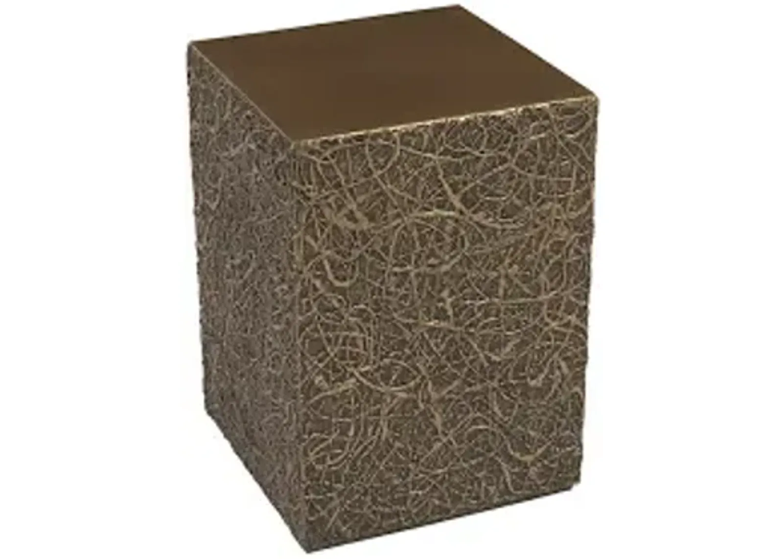 string theory pedestal, bronze, sm