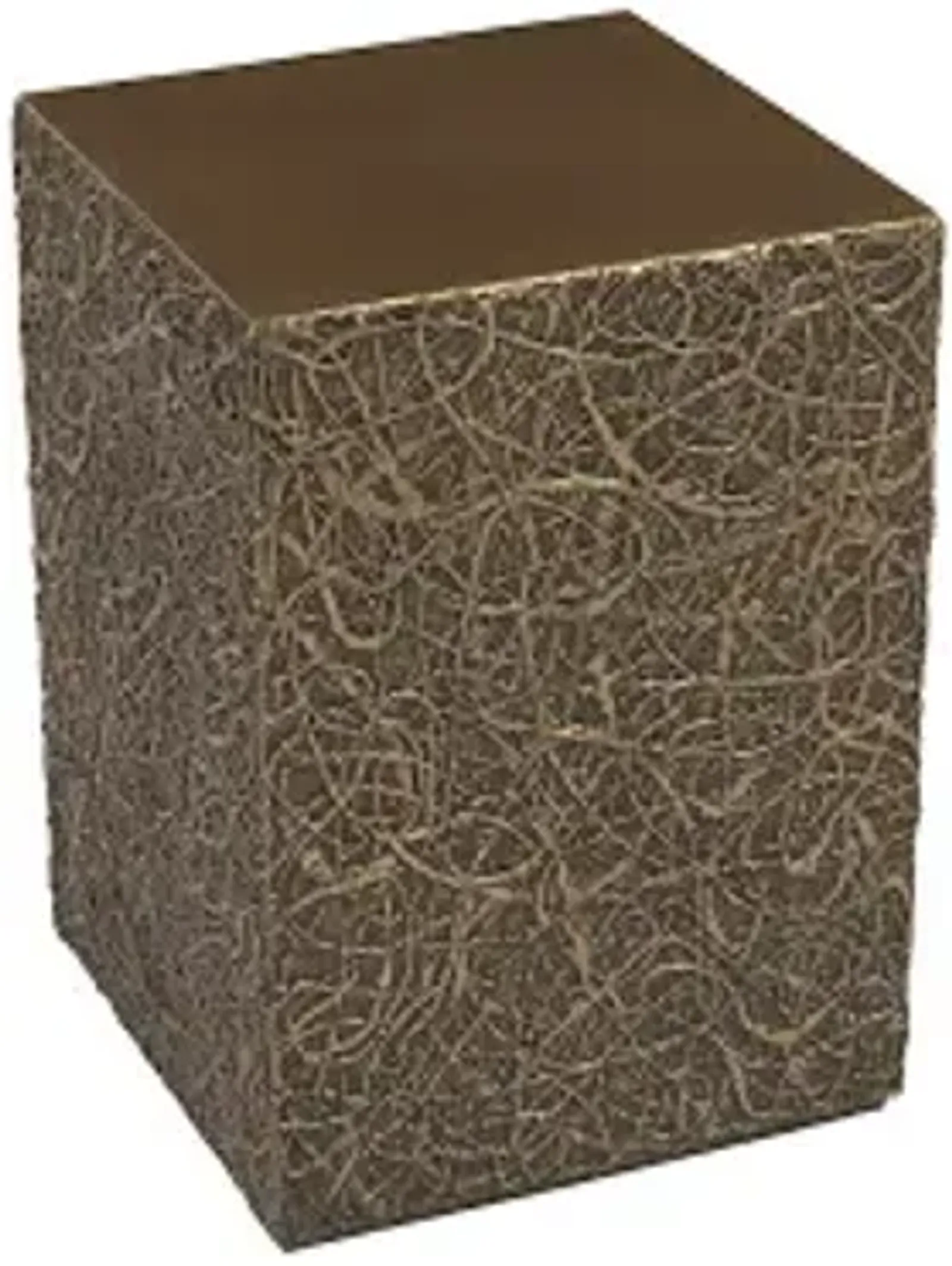 string theory pedestal, bronze, sm