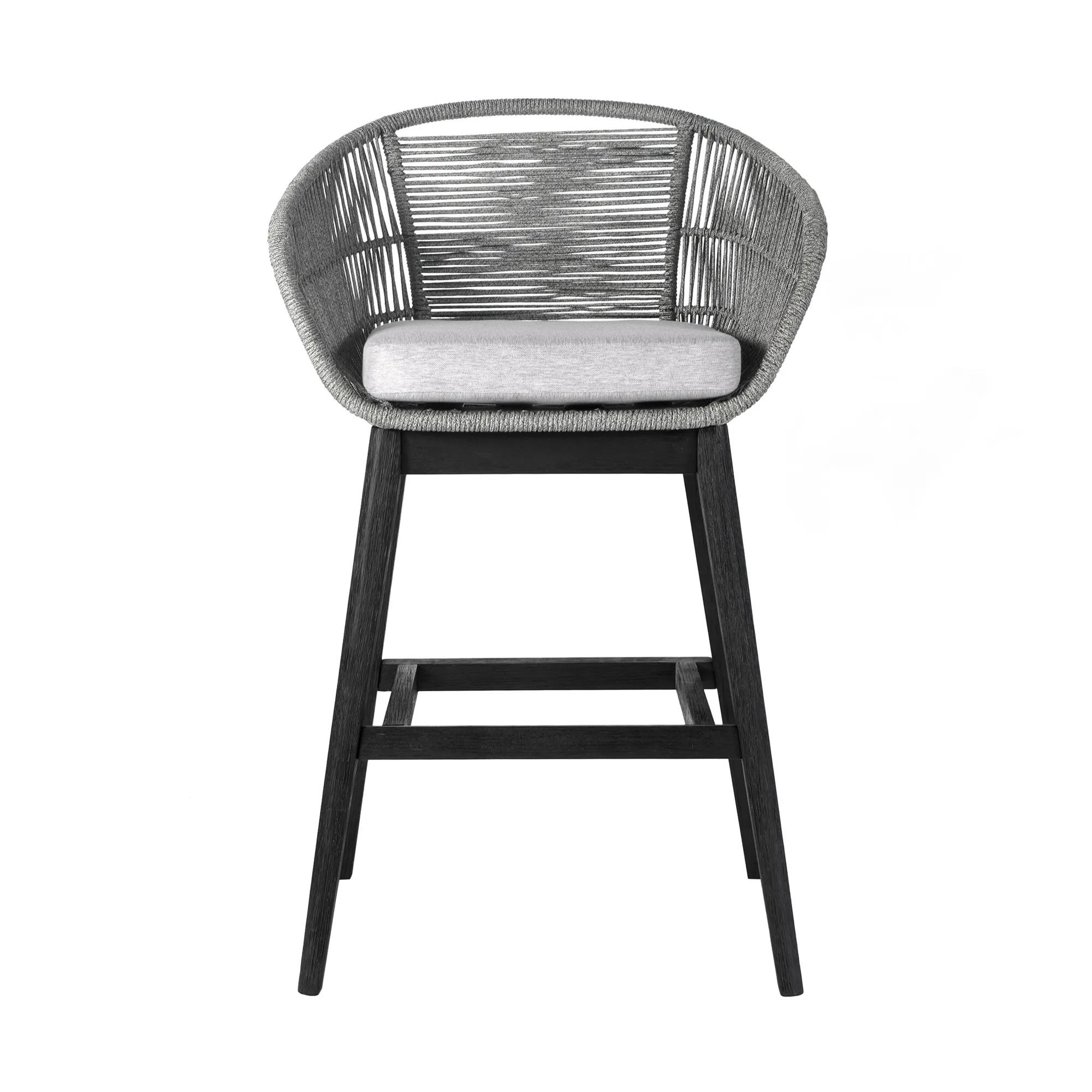 Tutti Frutti Black Indoor/Outdoor Barstool 