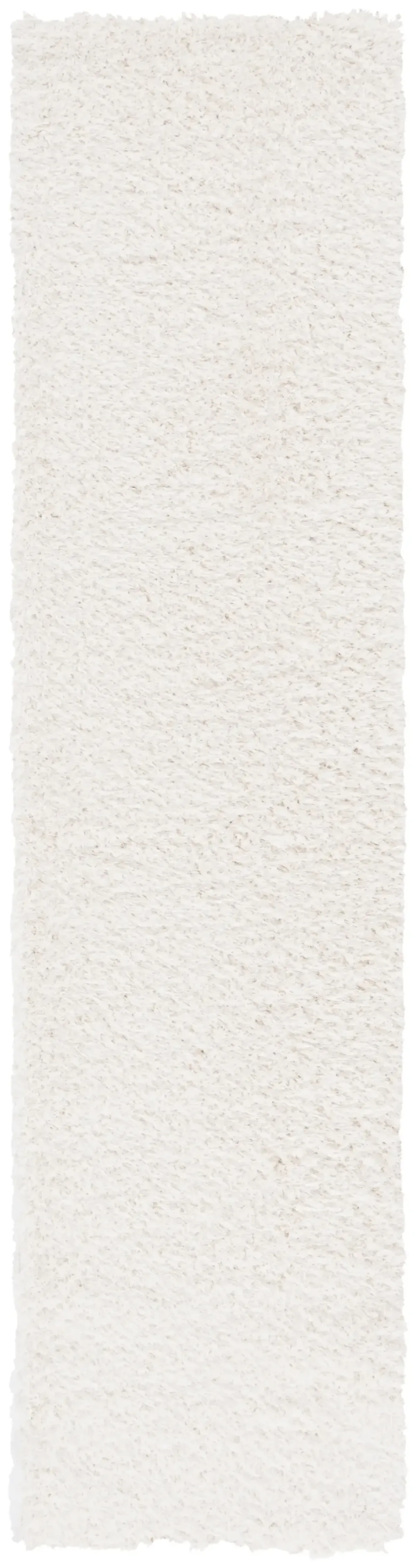 LINDSAY SHAG 560 IVORY 2'-2' x 8' Runner Rug