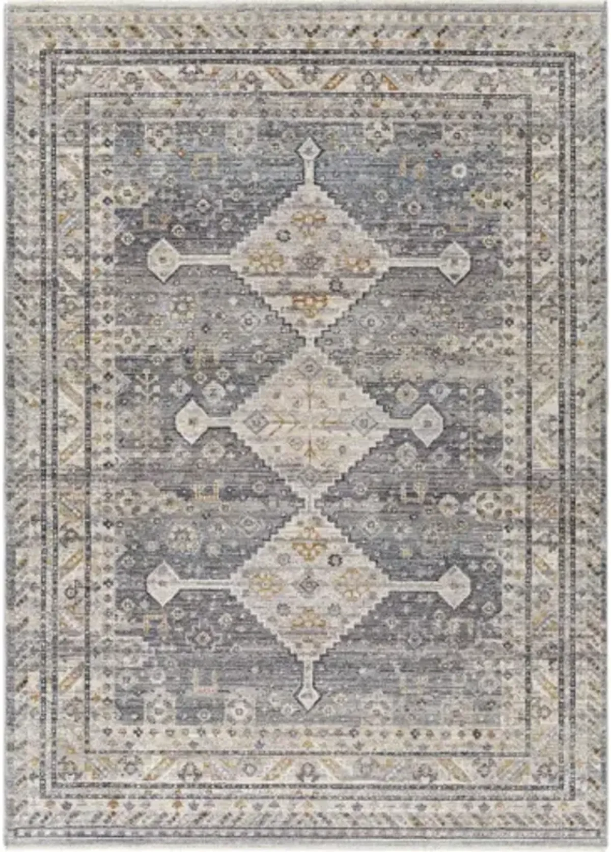 Aida AAD-2305 2' x 2'11" Machine Woven Rug
