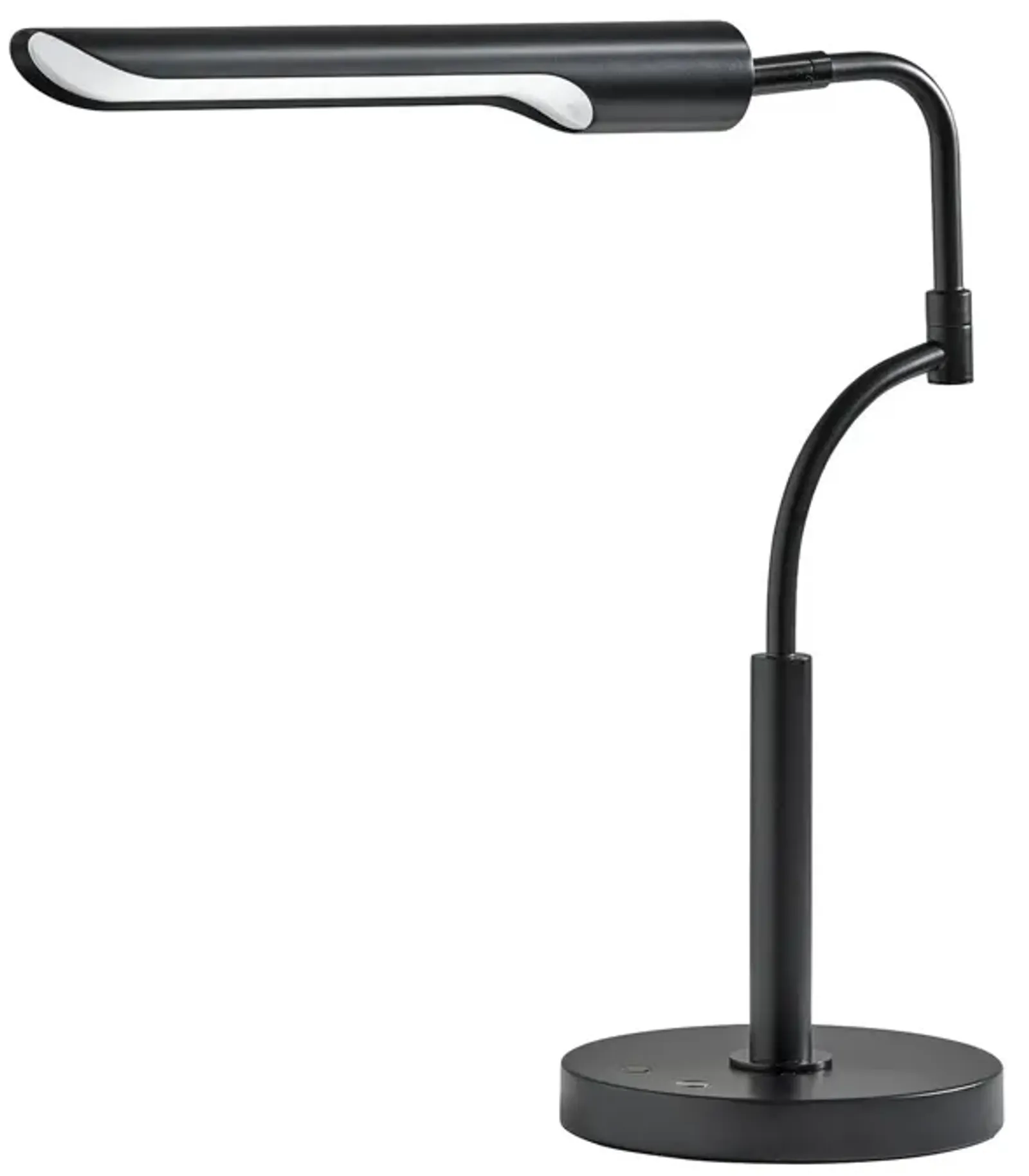 Zane LED Desk Lamp w. Smart Switch- Black