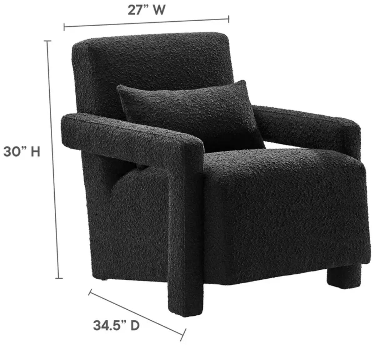 Mirage Upholstered Armchair