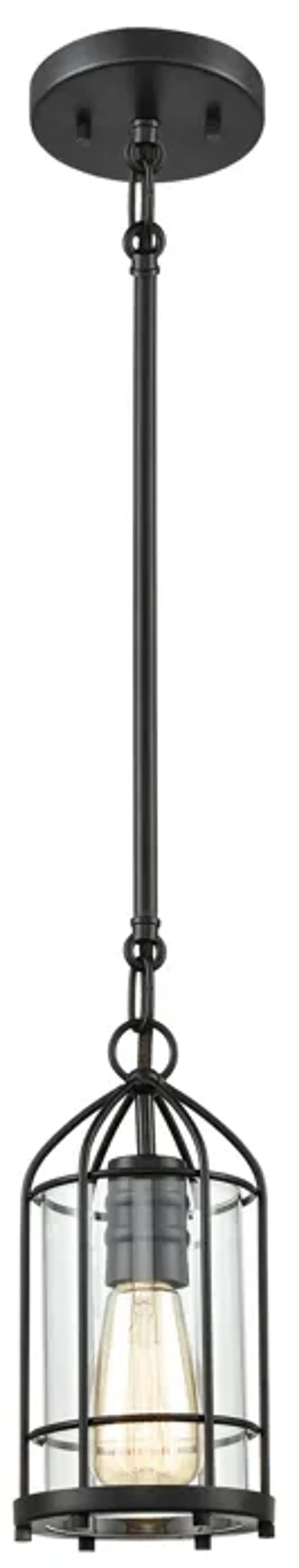 Southwick 5" Wide 1-Light Mini Pendant - Oil Rubbed Bronze