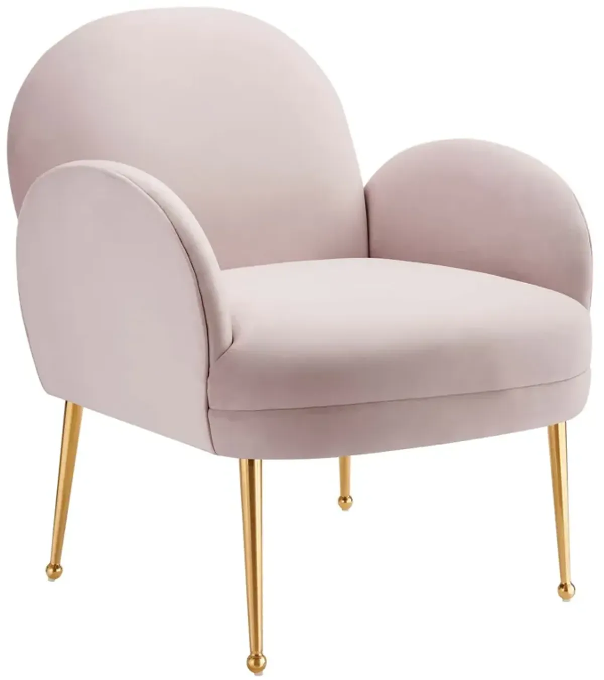 Transcend Performance Velvet Armchair