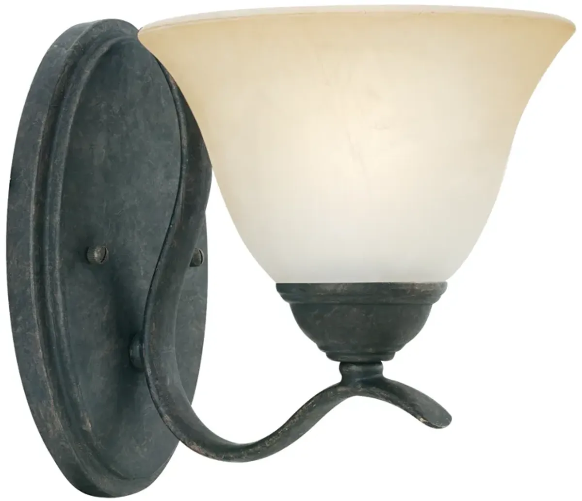 Prestige 9" High 1-Light Sconce - Sable Bronze