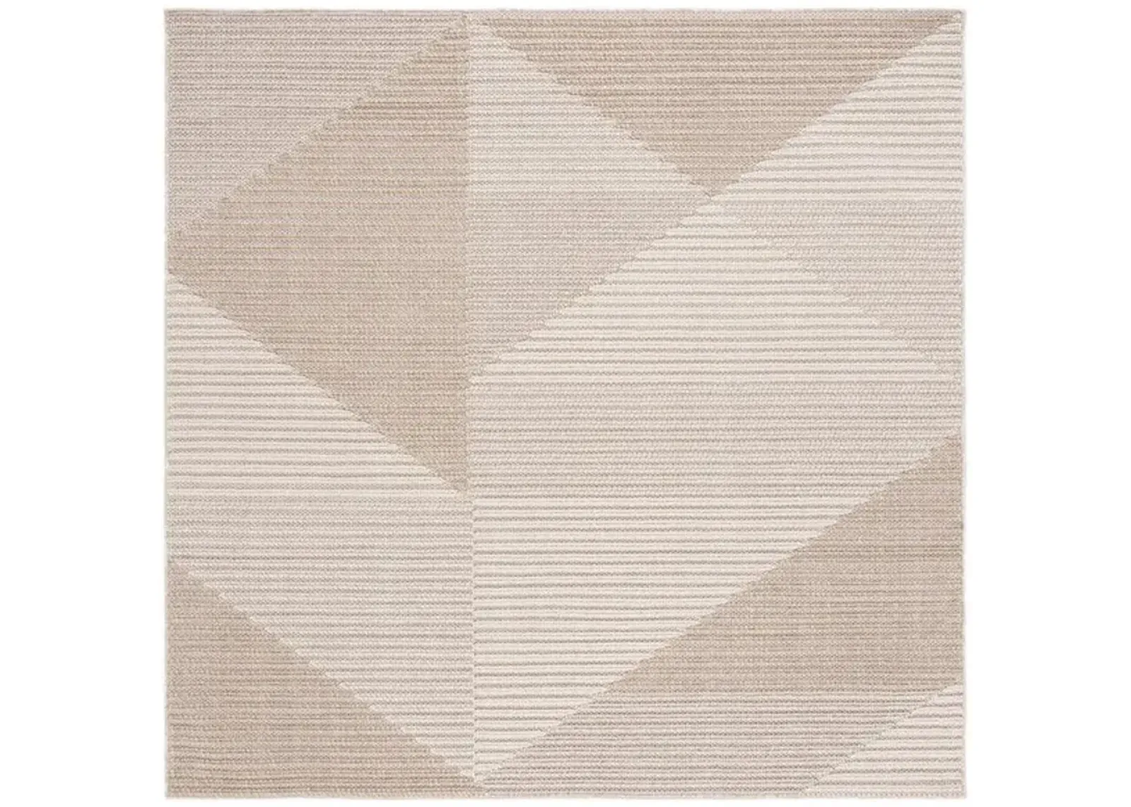 GLOBAL 400 Beige 6'-7' X 6'-7' Square Square Rug