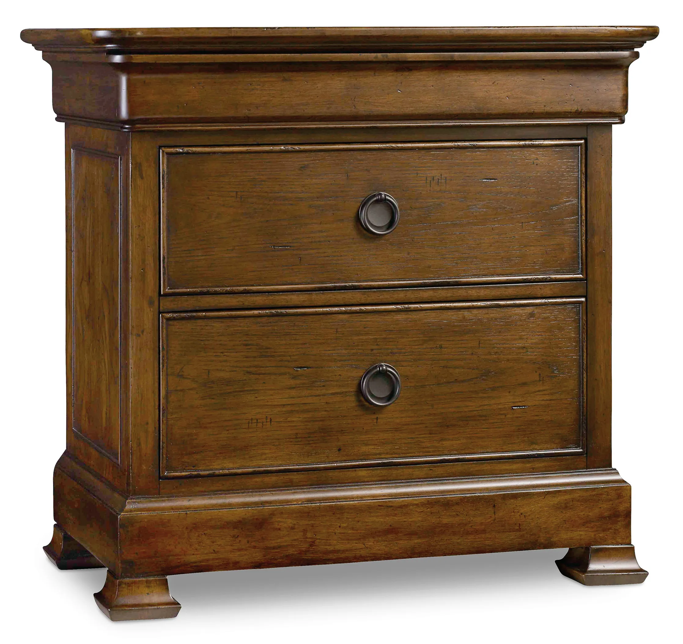 Archivist Three-Drawer Nightstand