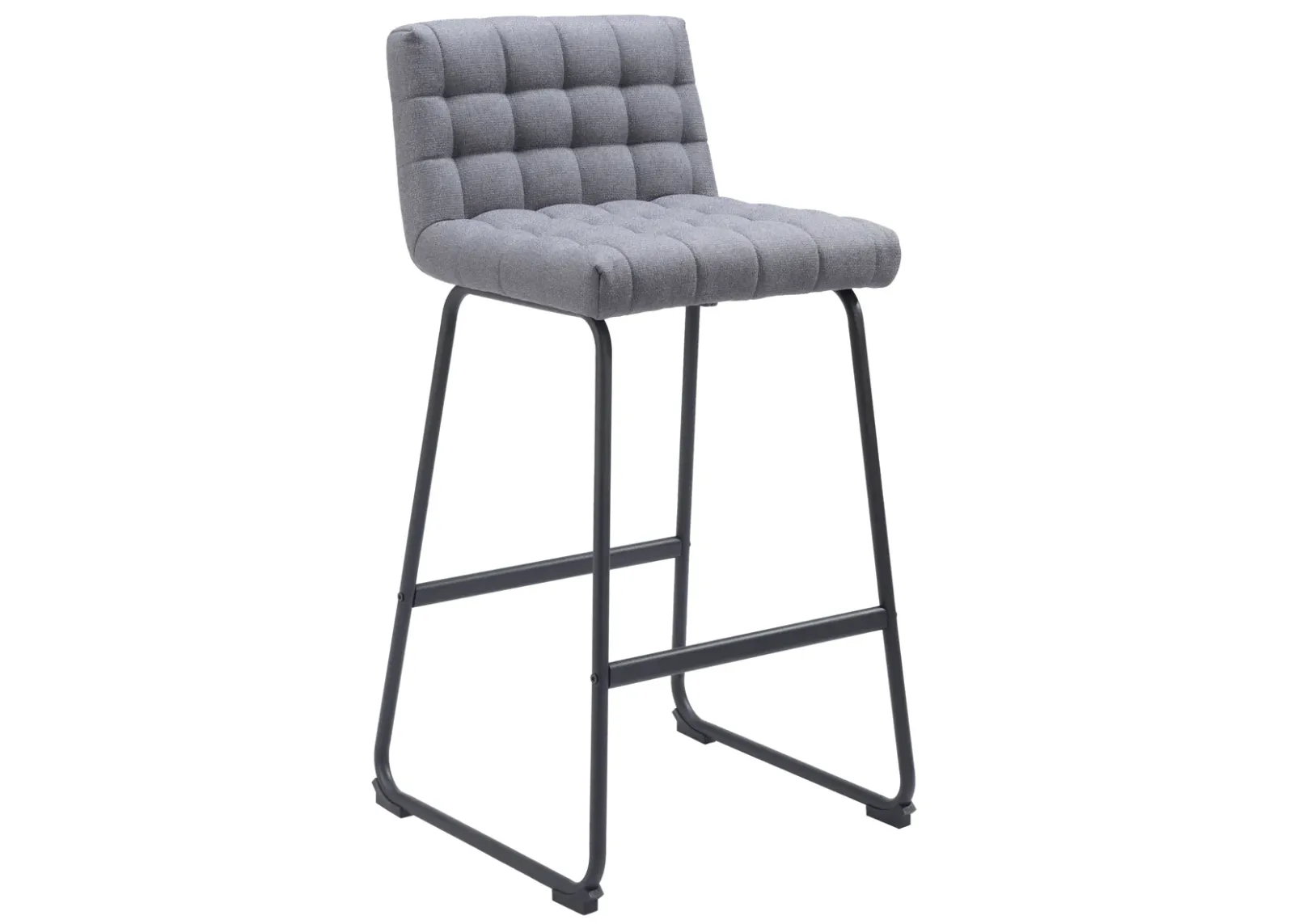 Pago Barstool (Set of 2) Gray