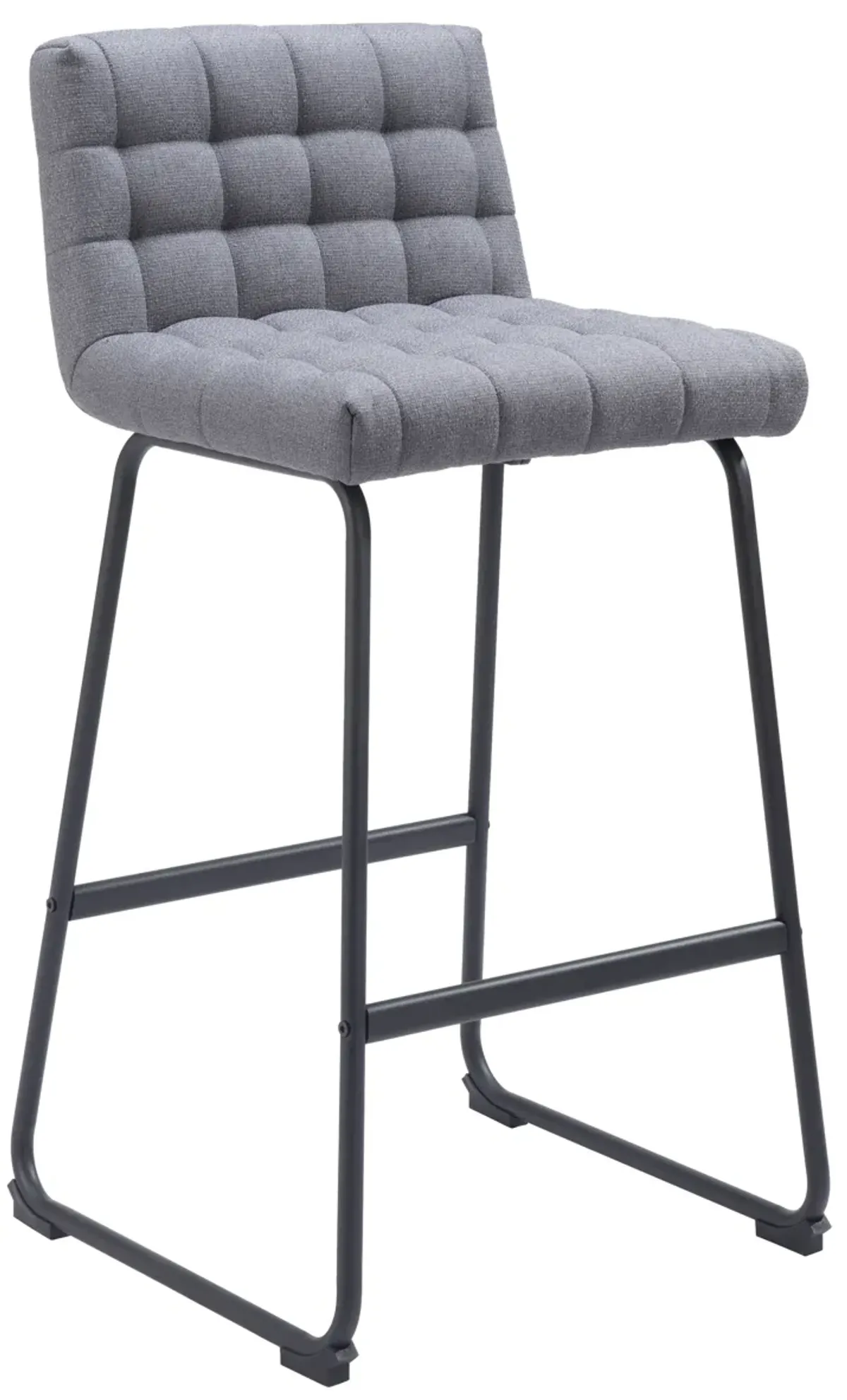 Pago Barstool (Set of 2) Gray