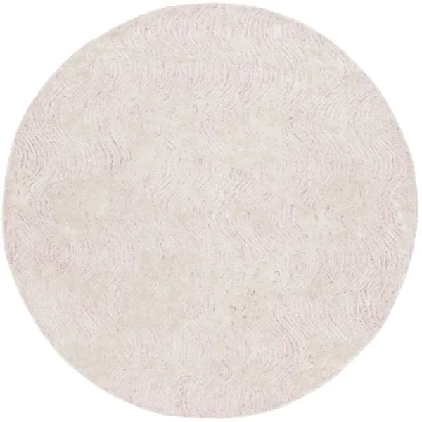 GLAMOUR Hand Tufted 6' x 6' Round area rug