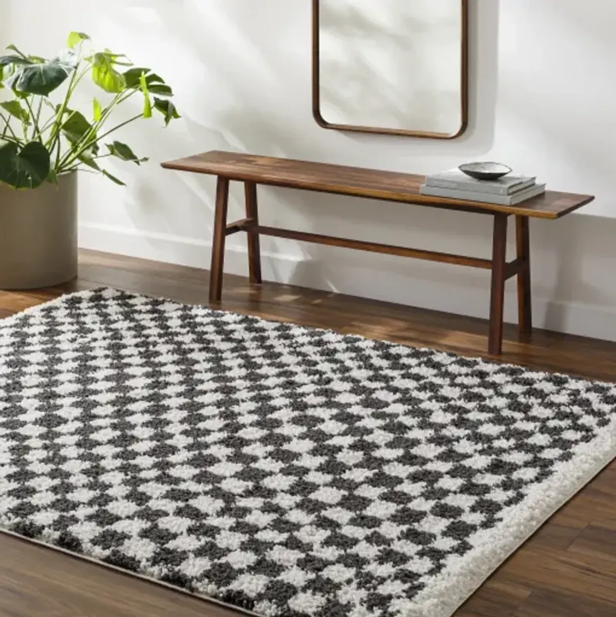 Birmingham BMM-2319 5'3" x 7' Machine Woven Rug