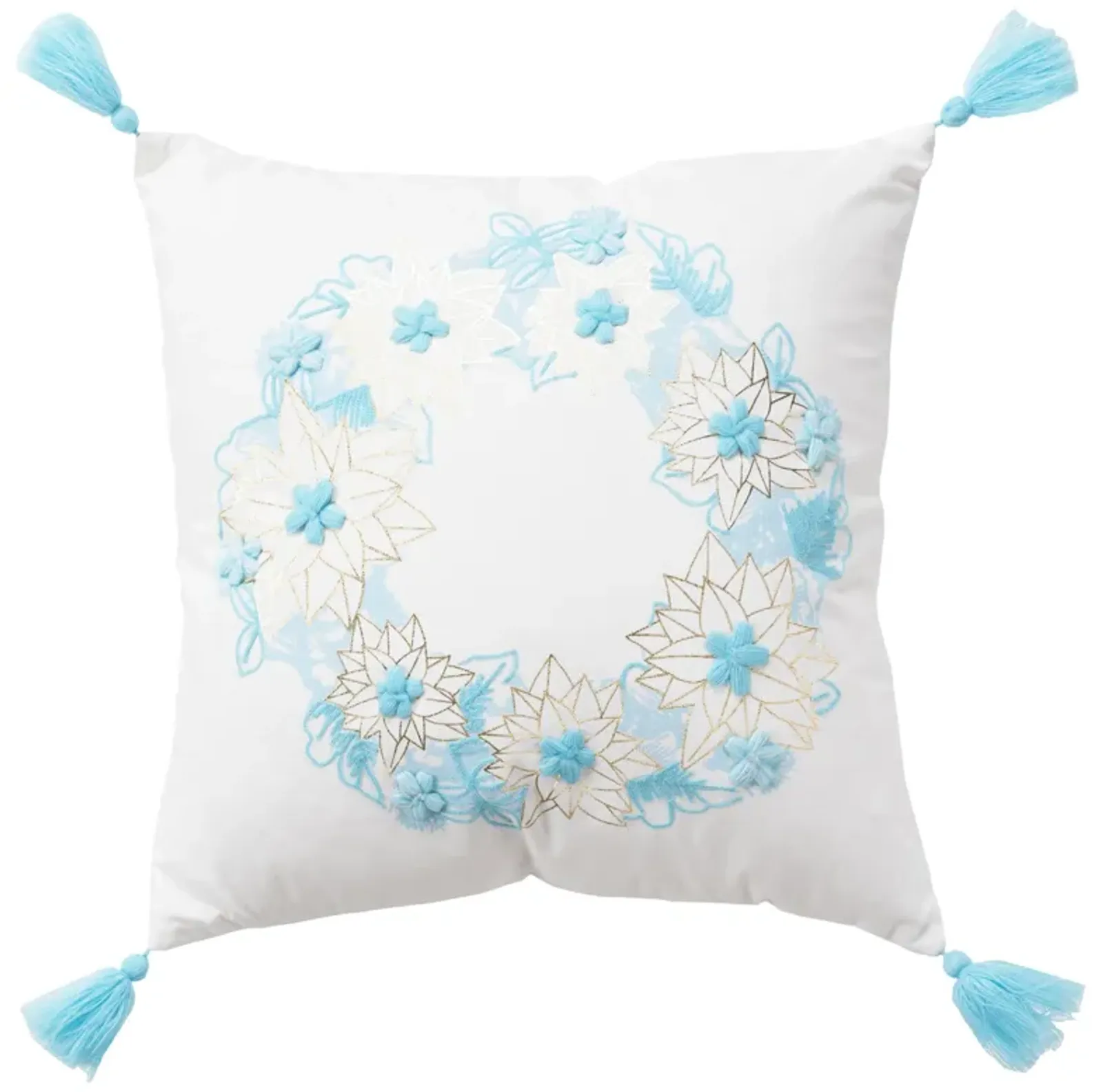 HOLIDAY 2022 Botanical Ivory Pillow