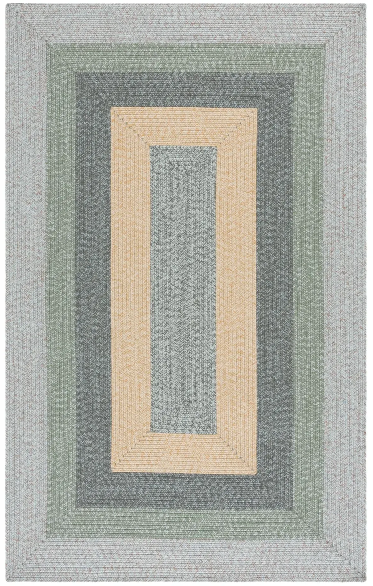 BRAIDED Hand Woven 8' x 10' area rug