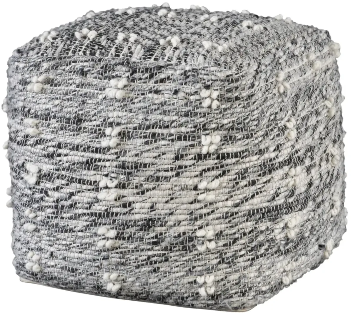 Narol Gray Pouf