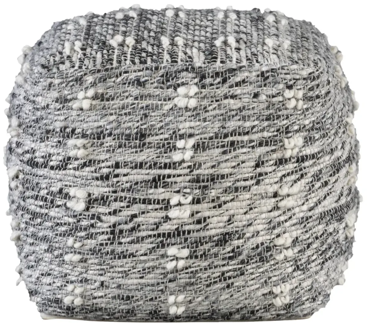 Narol Gray Pouf