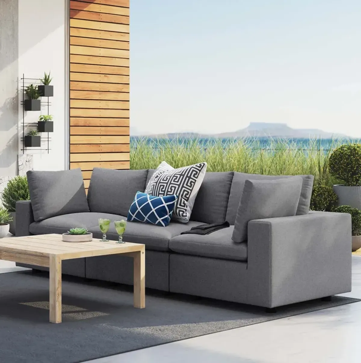 Commix Sunbrella Outdoor Sofa